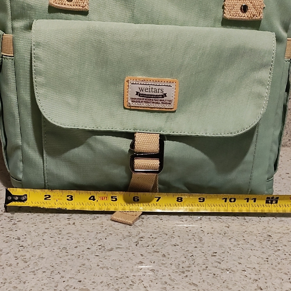 Weitars Green Canvas Lunch Bag - Picture 10 of 12